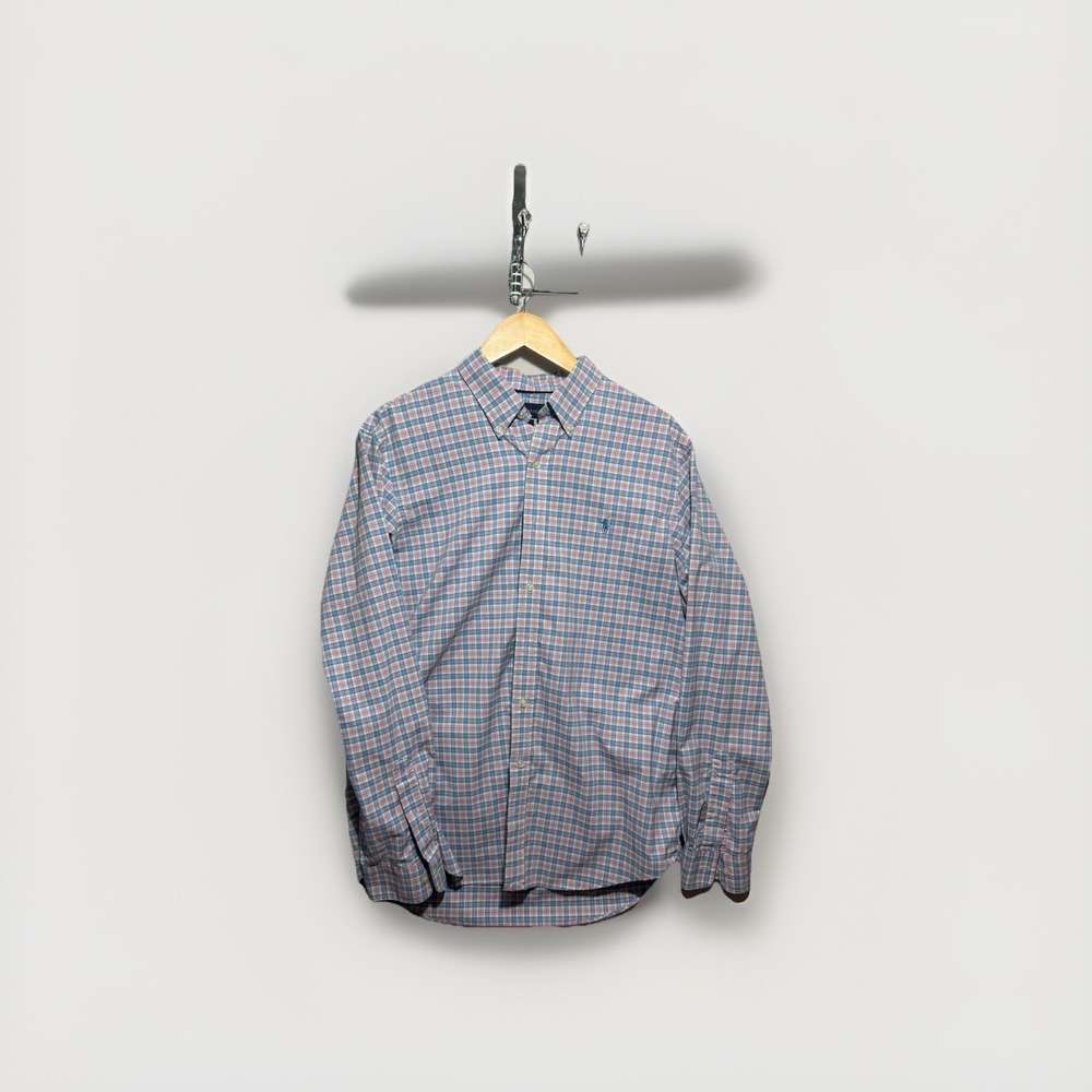 Ralph Lauren Classic Fit Performance Shirt Men's Large Plaid Button Down